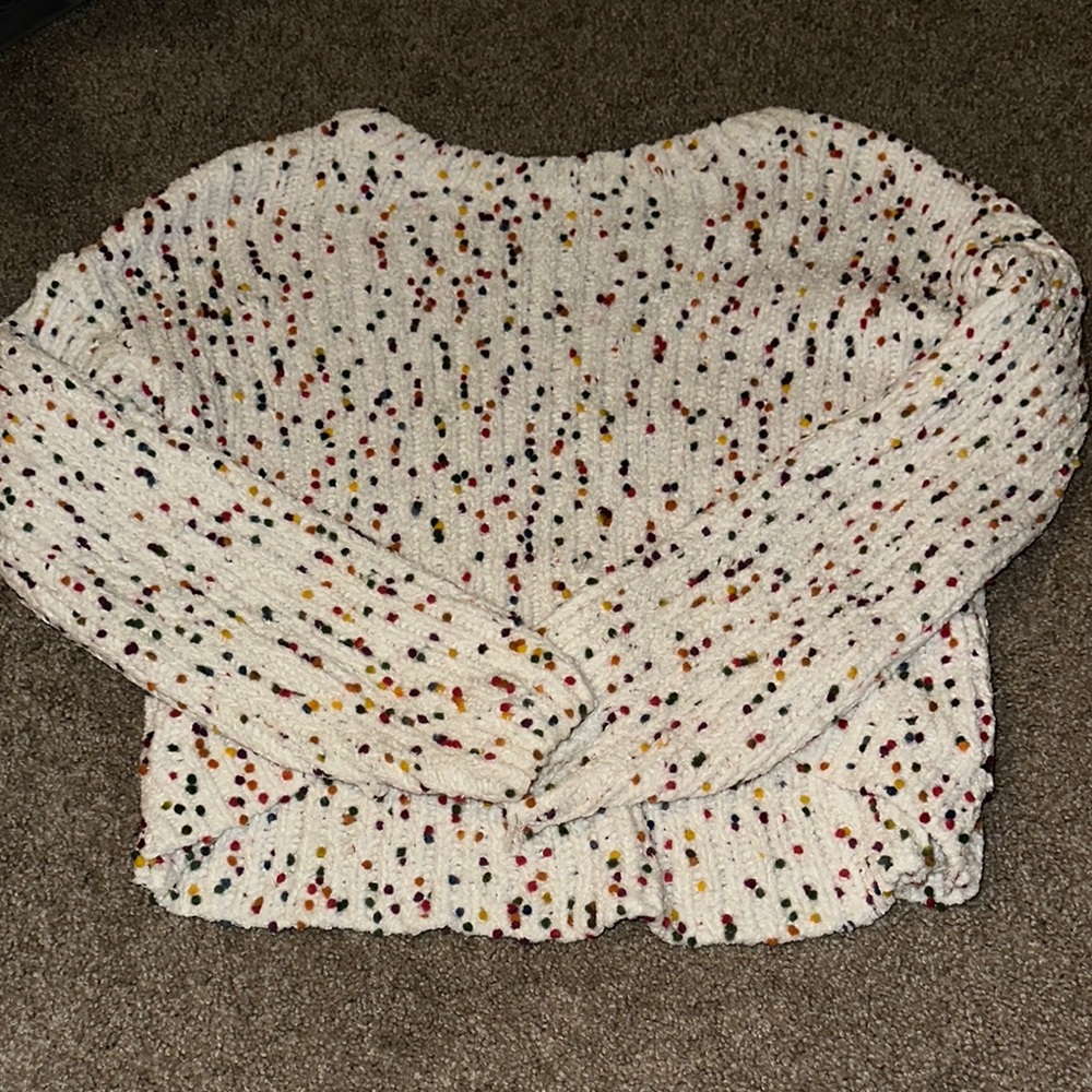 Altar'd State Multicolor Speckled Knit Top